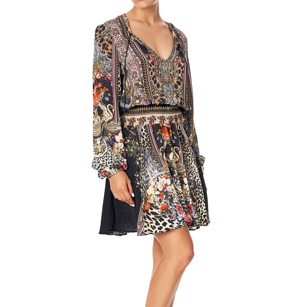 Camilla Shirred Relaxed Short Dress
Marais At Midnight